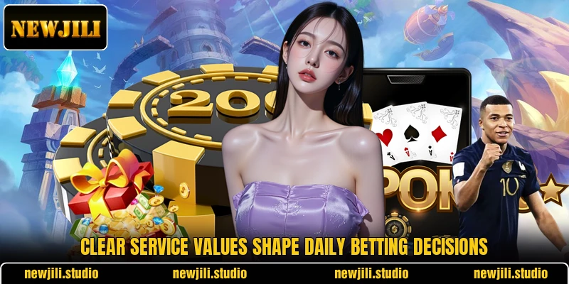 Clear service values shape daily betting decisions Clear service values shape daily betting decisions