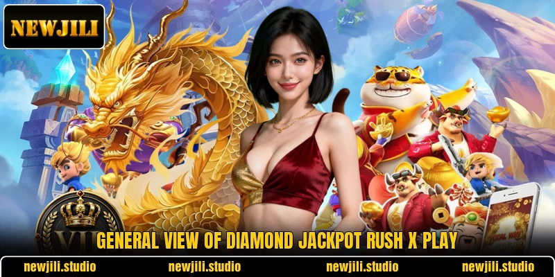 General view of Diamond Jackpot Rush X play General view of Diamond Jackpot Rush X play