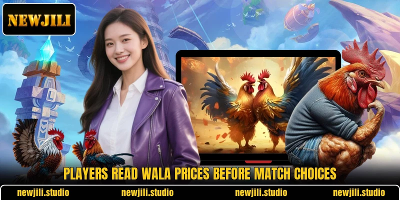 Players read Wala prices before match choices Players read Wala prices before match choices