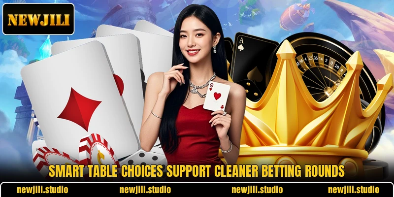 Smart table choices support cleaner betting rounds Smart table choices support cleaner betting rounds